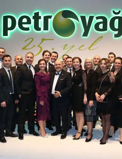PETROYAĞ 25. YILINI GÖRKEMLİ BİR TÖRENLE KUTLADI