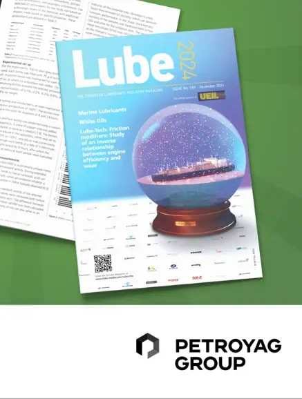 Lube Magazine’de, “Beyaz Yağlar İçin Antioksidanlar; Gıda Sınıfı ve Endüstriyel Uygulamalar” başlıklı teknik makalemiz yayınlandı.